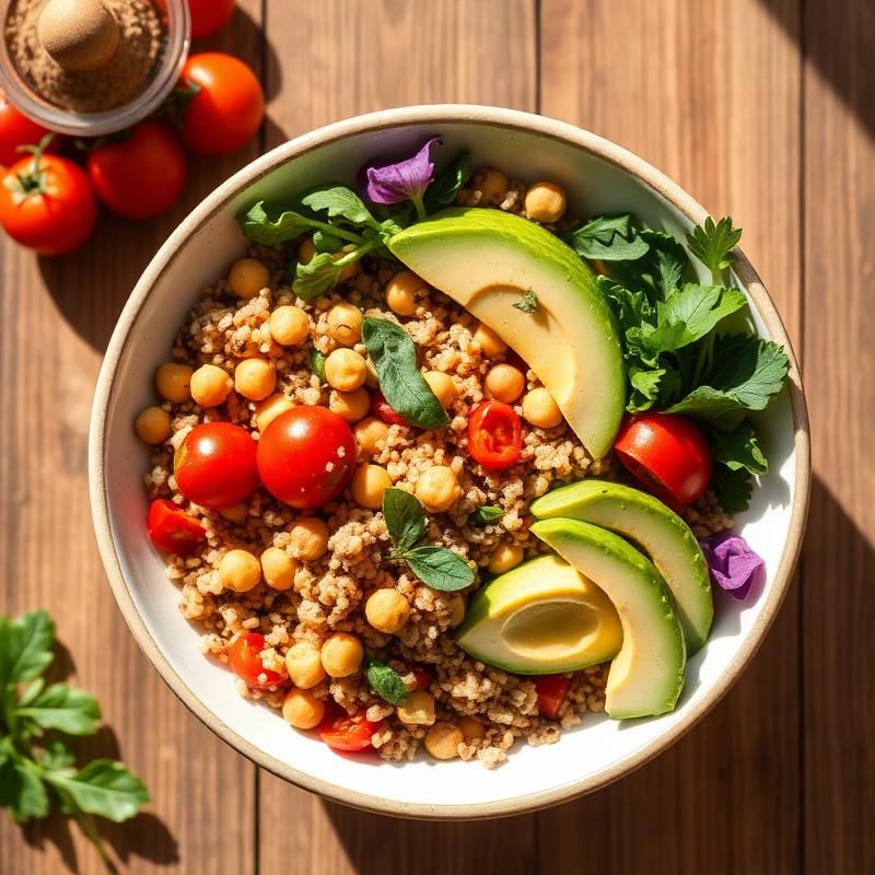 Comida saludable y deliciosa